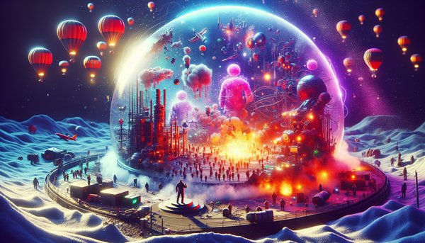 Die Spielebranche als Blase: Wie sich eine Industrie selbst überhitzt hat