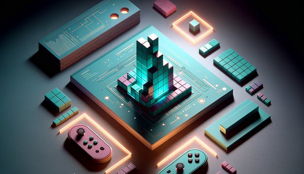 Spielbare Magazin-Cover: Tetris auf Papier